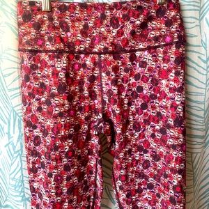 Victoria's Secret Sport High Rise 7/8 Tight Jewels Print Leggings